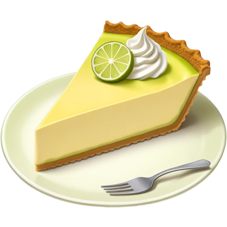 Florida key lime pie emoji