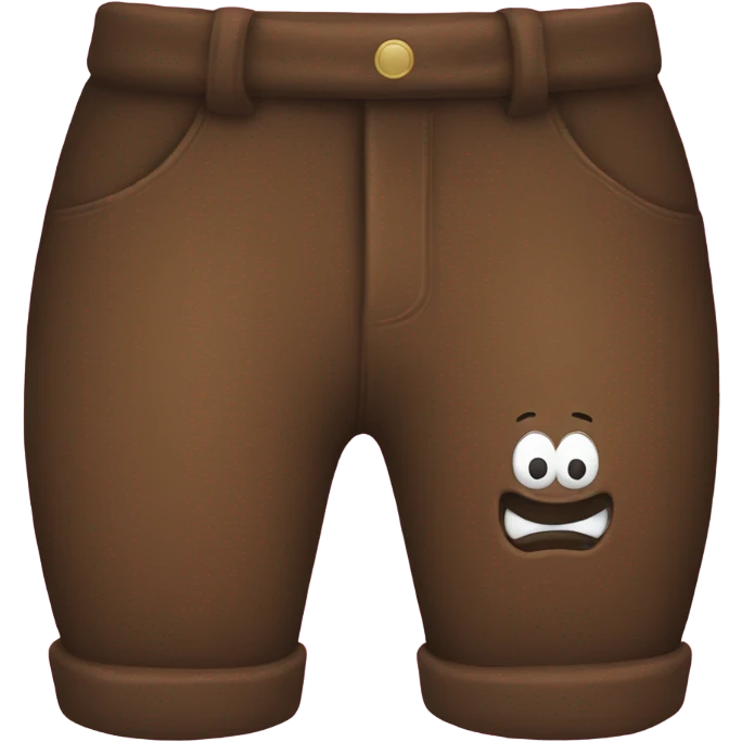 Poop emoji and pants  emoji