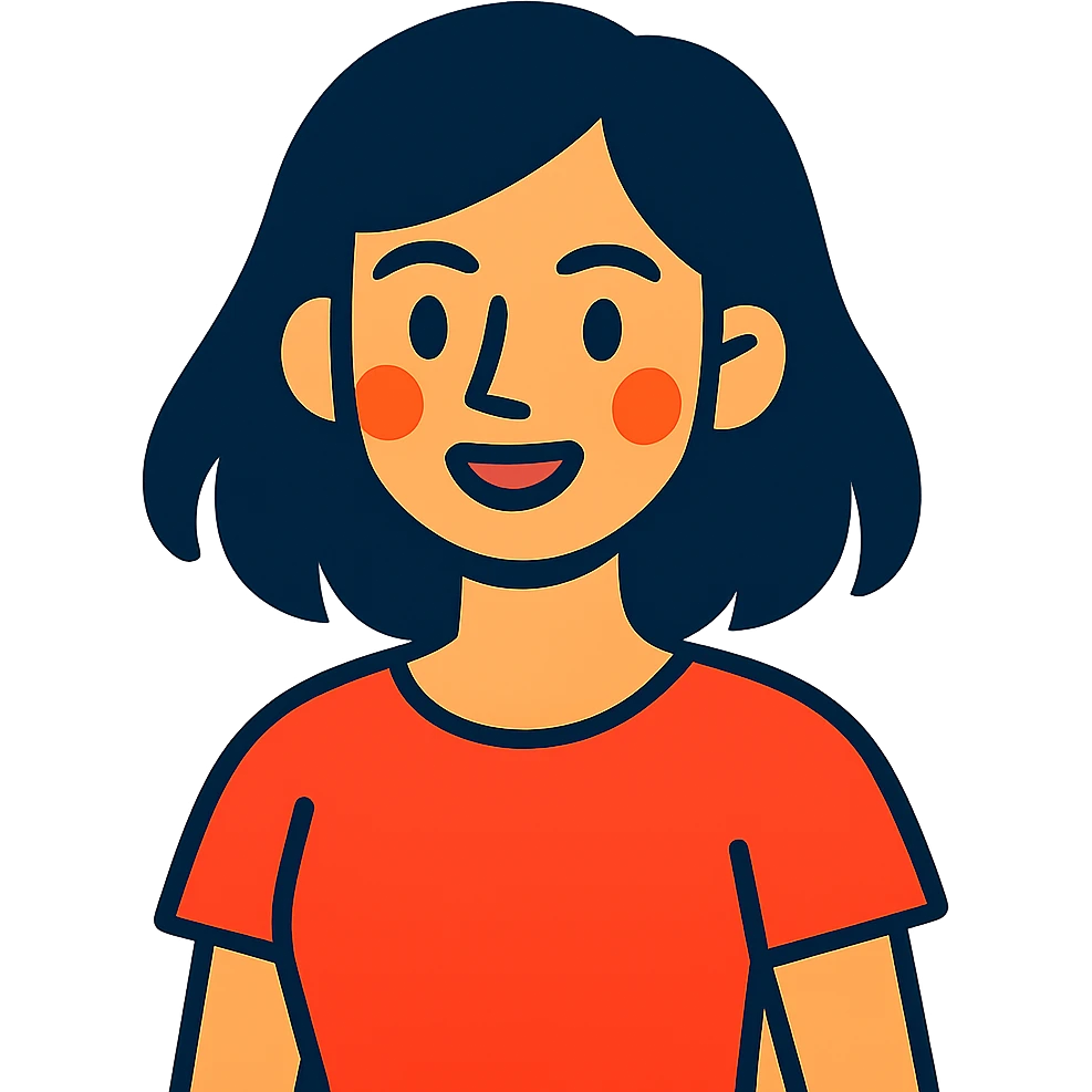chica con pelo negro corto por los hombros emoji