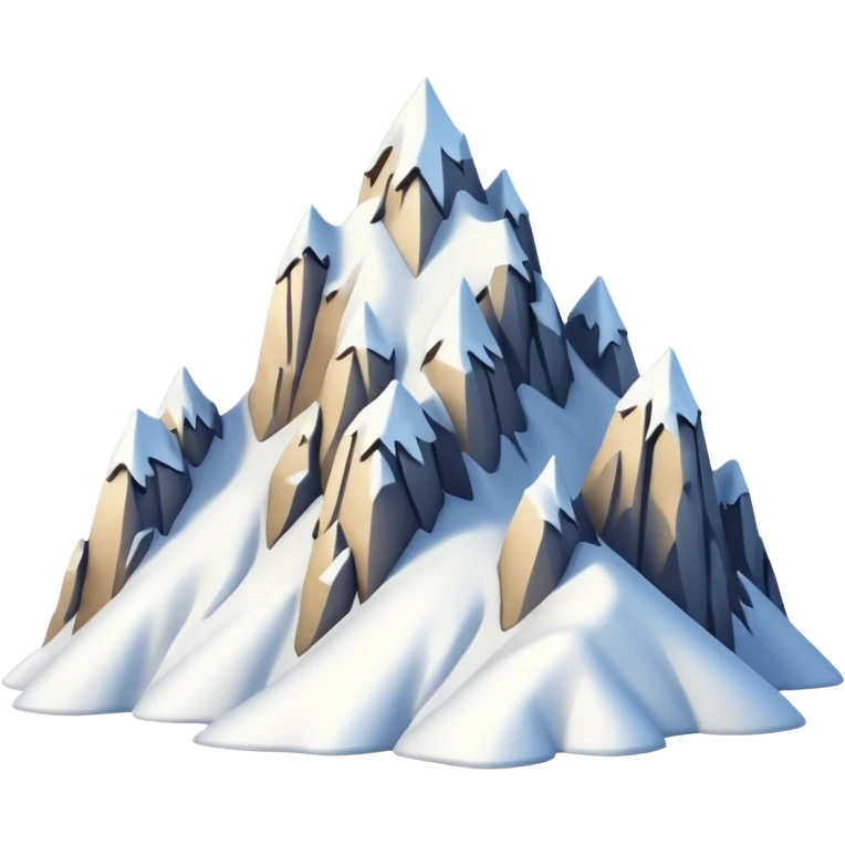 ski mountains emoji