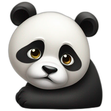 sad panda emoji