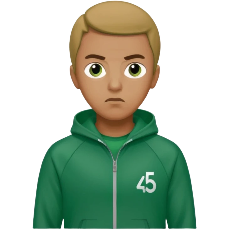 Squid game number 456 emoji