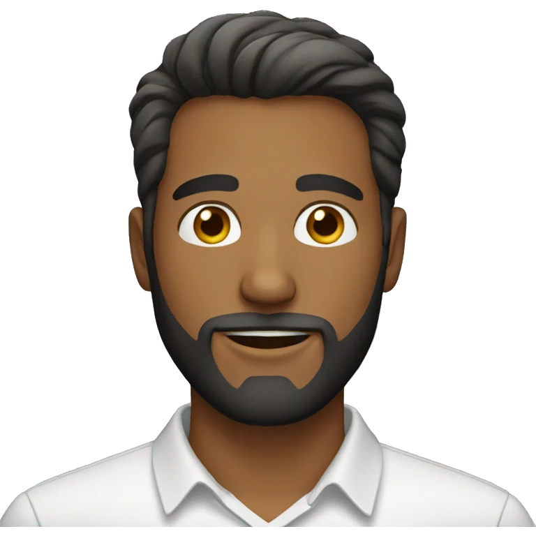 30 year old white man with beard emoji
