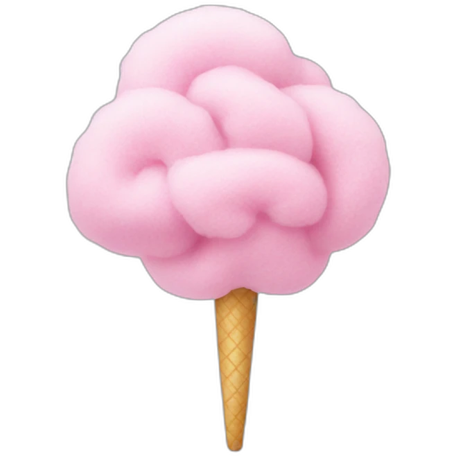 Cotton candy emoji