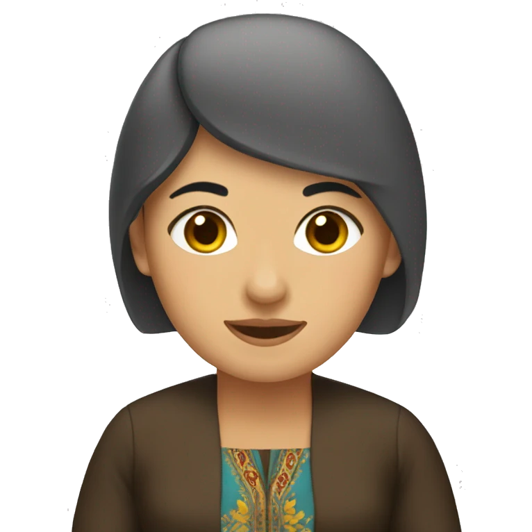 uzbekistan woman emoji