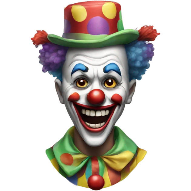  Crazy clown emoji