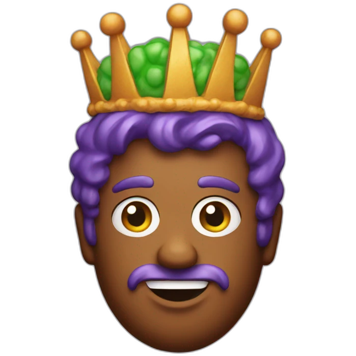 king cake emoji