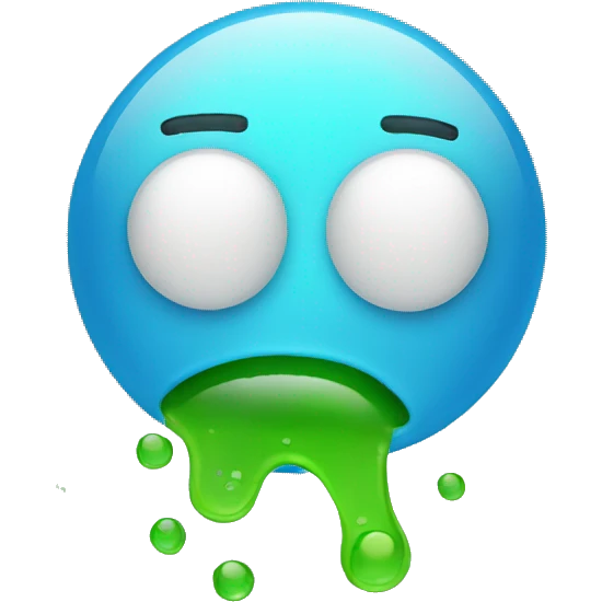 bacteria crying emoji