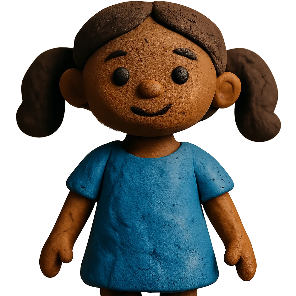 cute brown girl emoji