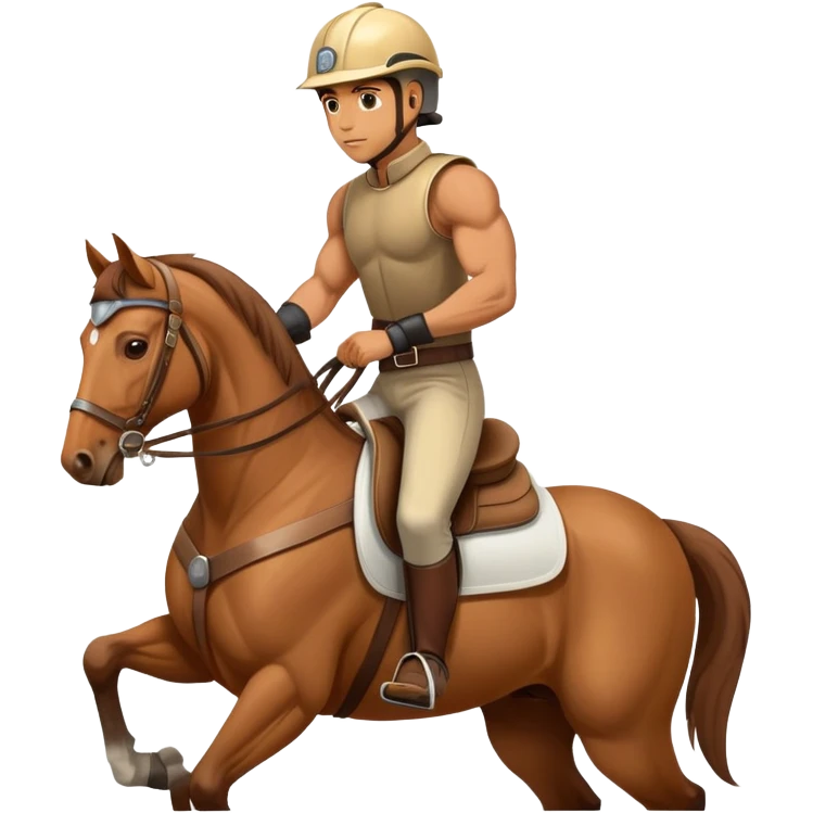 Мужчина на коне  emoji