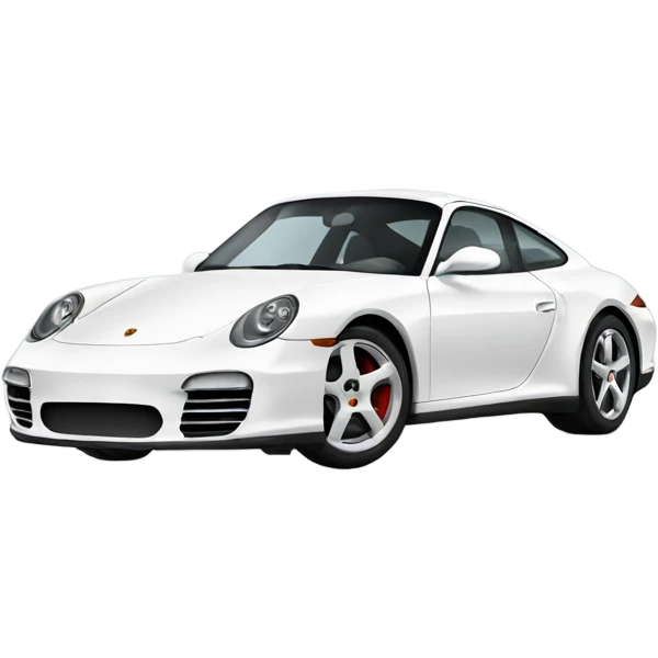 White porsche emoji