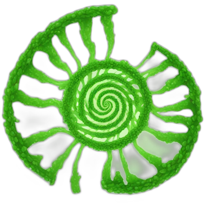algae spiral emoji