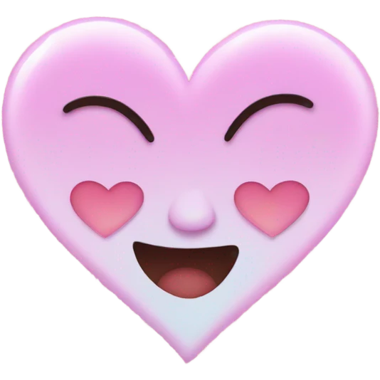 Heart with glitters emoji