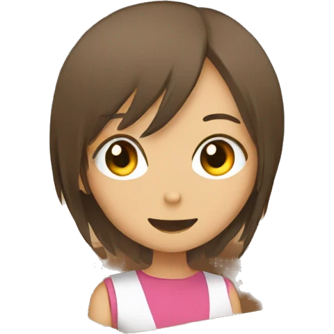 Cardboard box with an anime girl in it. emoji
