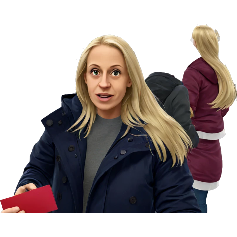 blonde boys in city night emoji