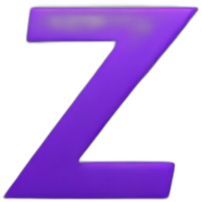 Purple Z logo emoji