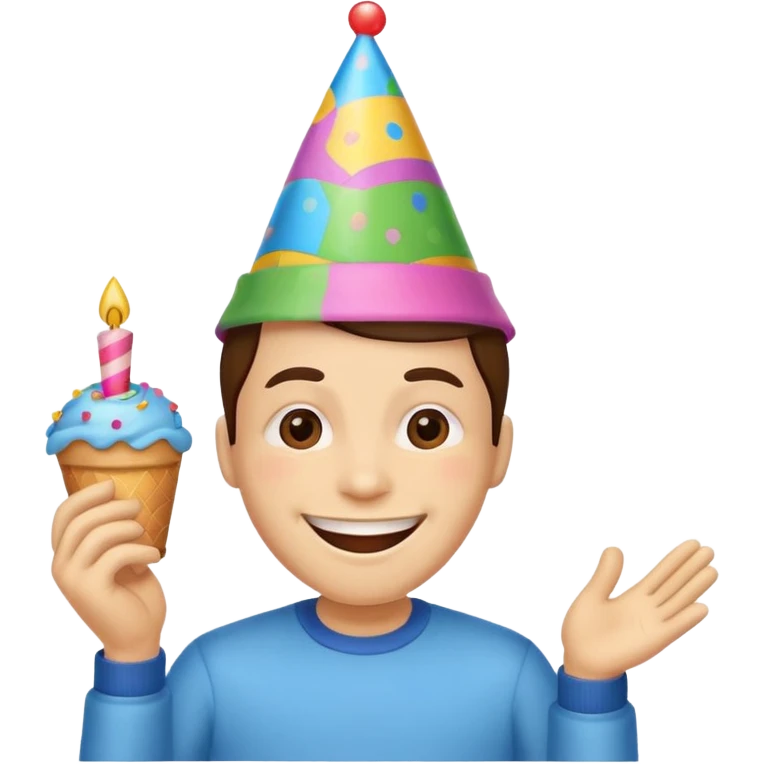Emoji  (précisément celui-ci😅i)qui fête anniversaire  emoji