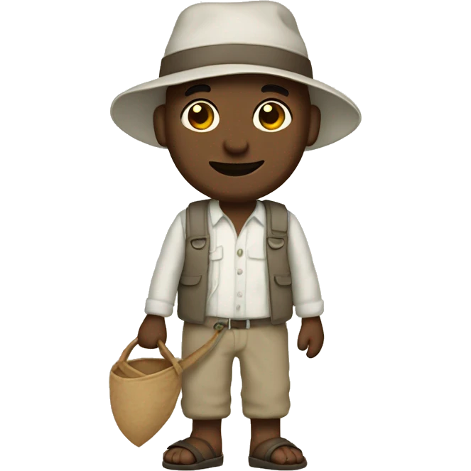 muslin dad holding a sandal emoji