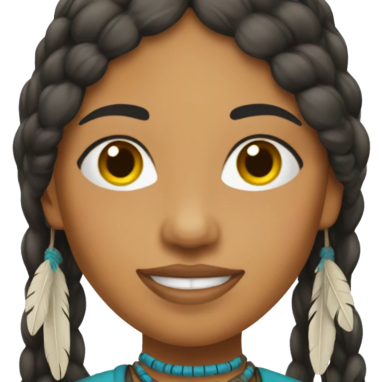 native american women emoji