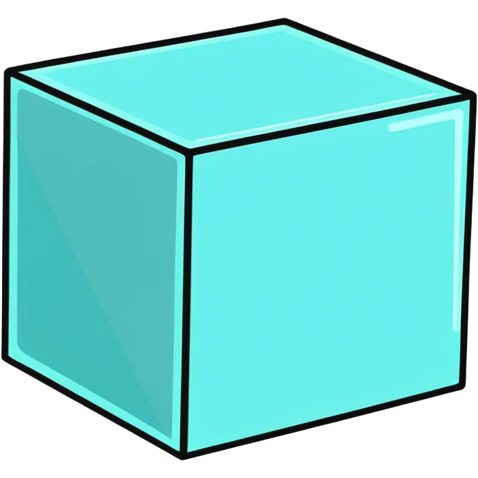 Scarey 3d cube  emoji