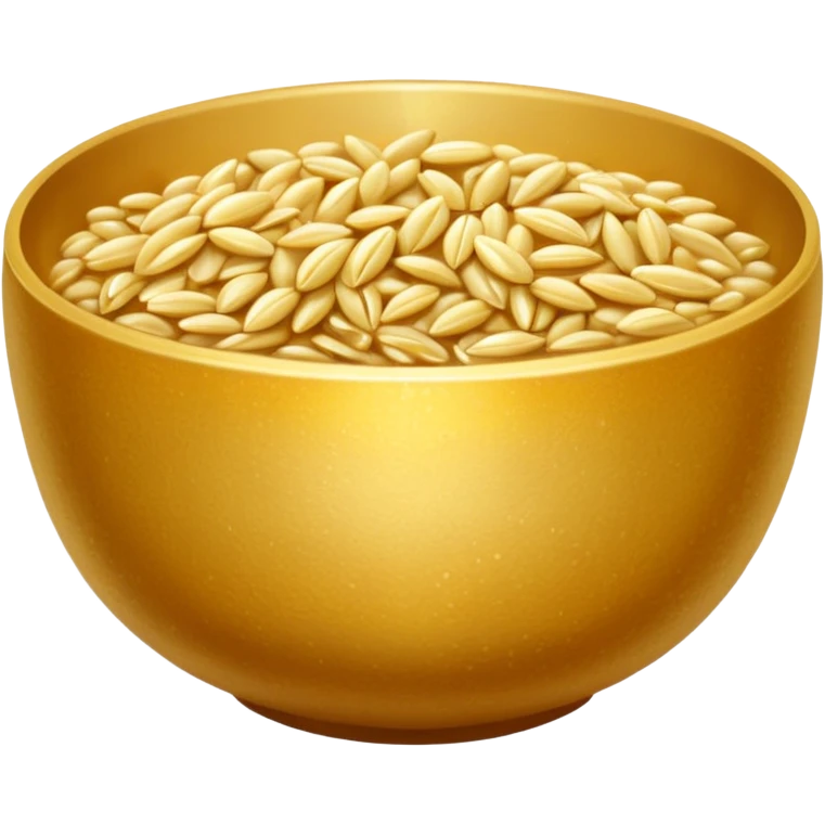 barley in bowl emoji