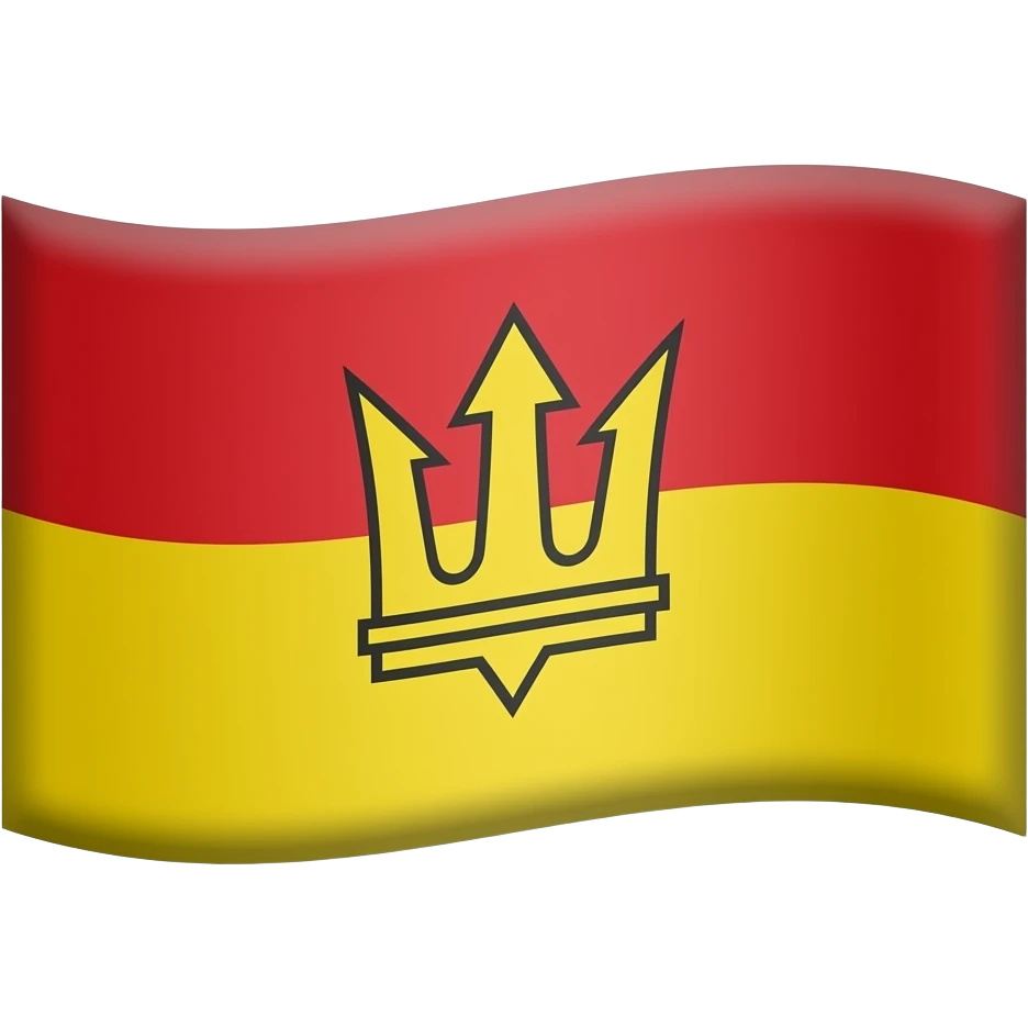 La bandiera deve essere gialla rossa e al centro le tre gambe della trinacria vedi esempio, unisco queste due emoji 🇧🇹🇮🇲 emoji