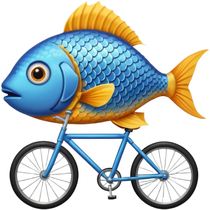fish on a bike emoji
