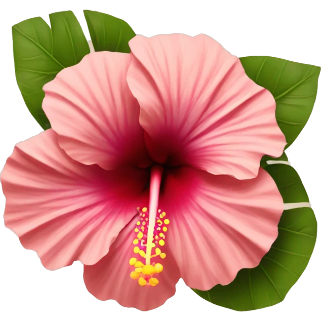 Hibiscus flower emoji