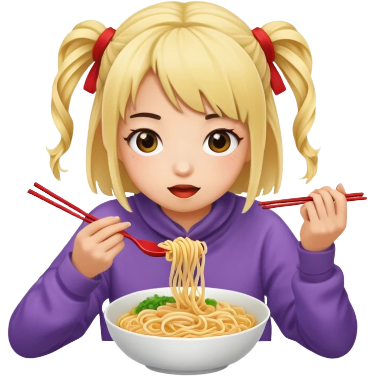 Noodles e-girl  emoji