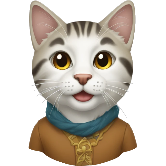 кошка тайской породы  emoji