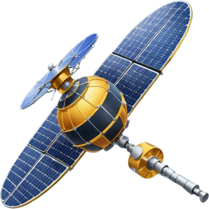 a full view of  Satellite emoji