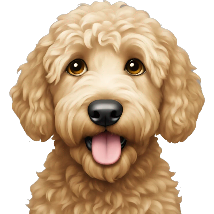 Goldendoodle emoji