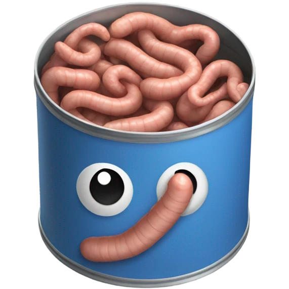 Can of worms emoji