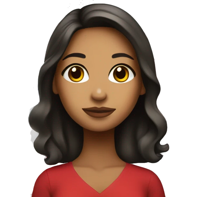 Latina girl with puerto Rico flag emoji