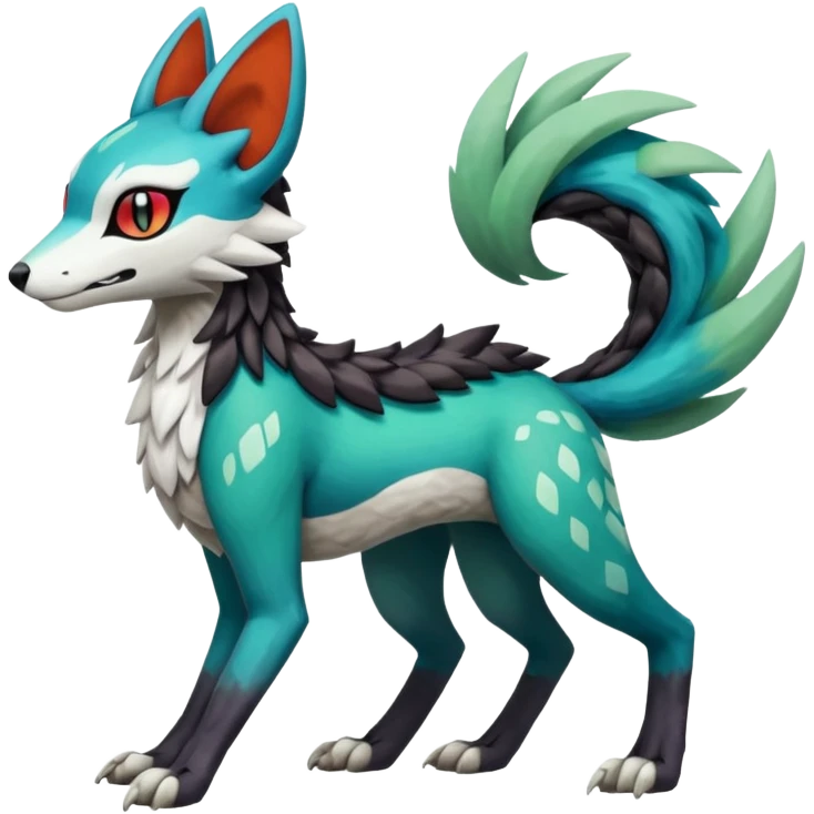 Meloetta-Vernid-Trico-Sergal-Protogen-Primagen-Pokémon-Fakémon-creature emoji