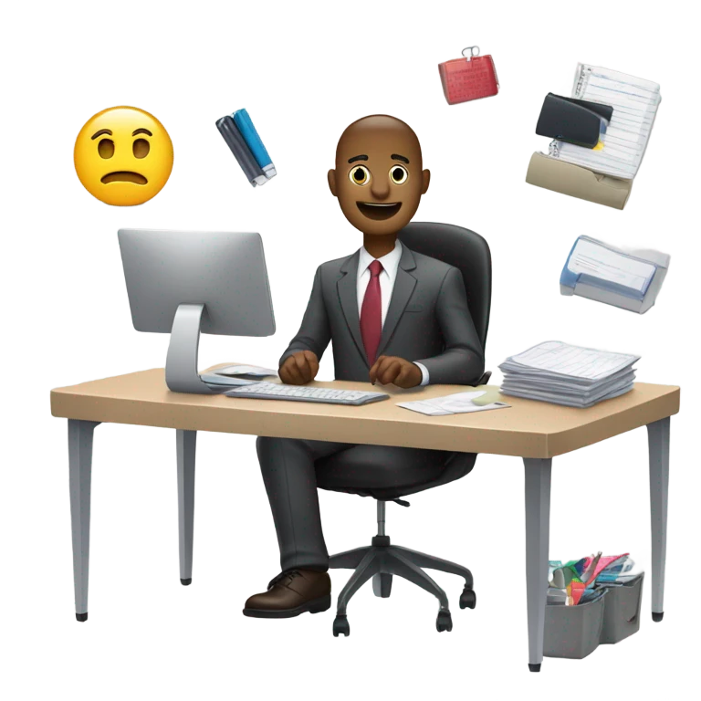 My normal job emoji