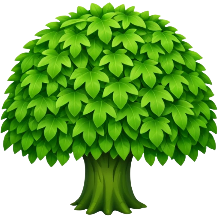create a dnd style bush.png using 48x48 pixels size emoji