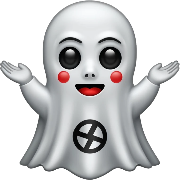 Snapchat ghost siég Heil nazi  emoji