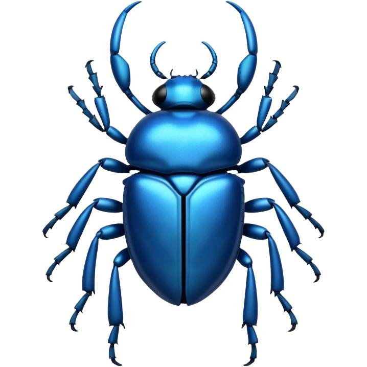blue beetle Scarab emoji
