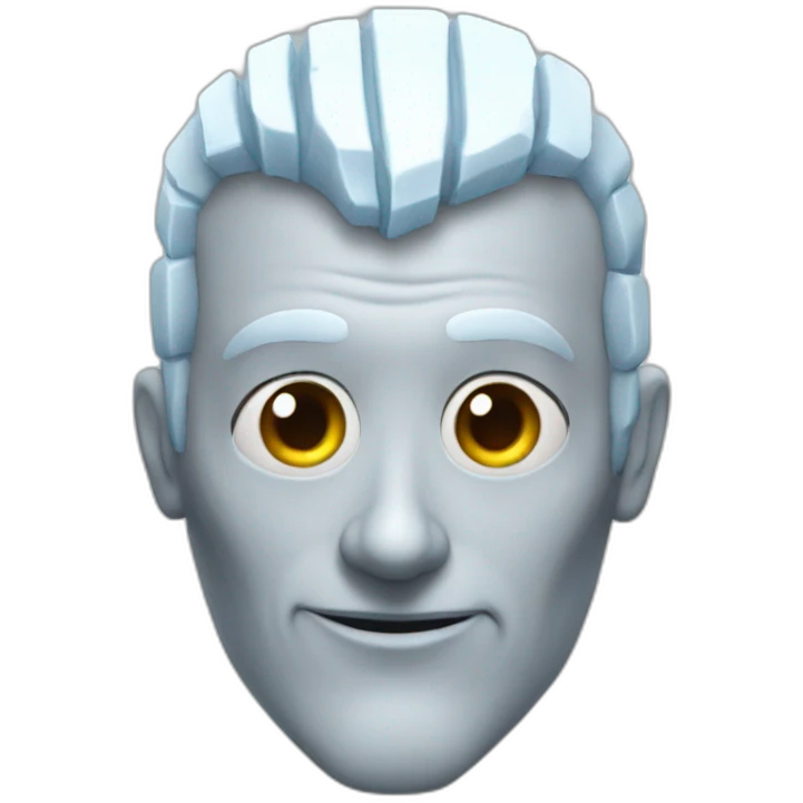 Mr freeze glace emoji