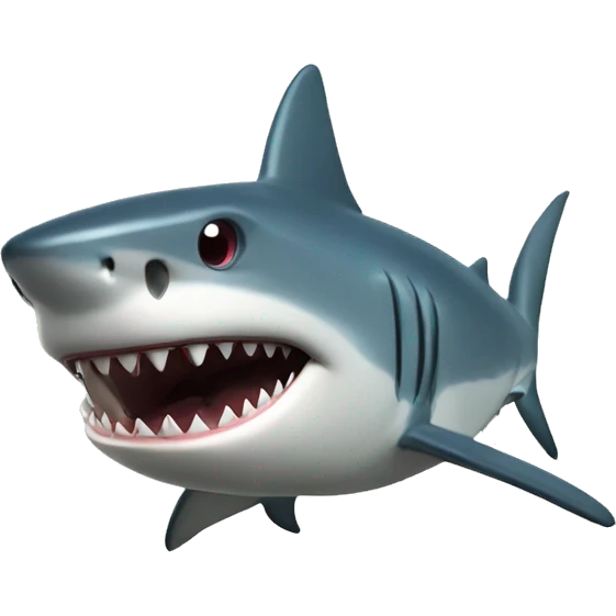 shark in a tv emoji