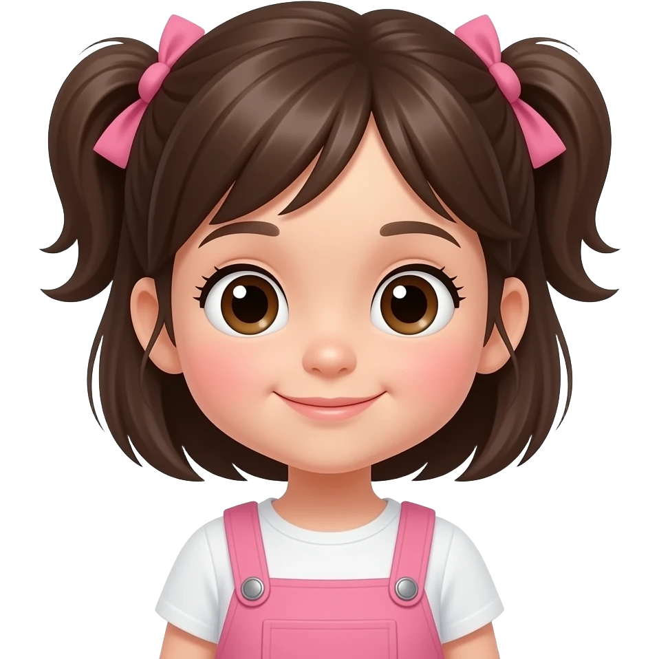 cute little girl emoji