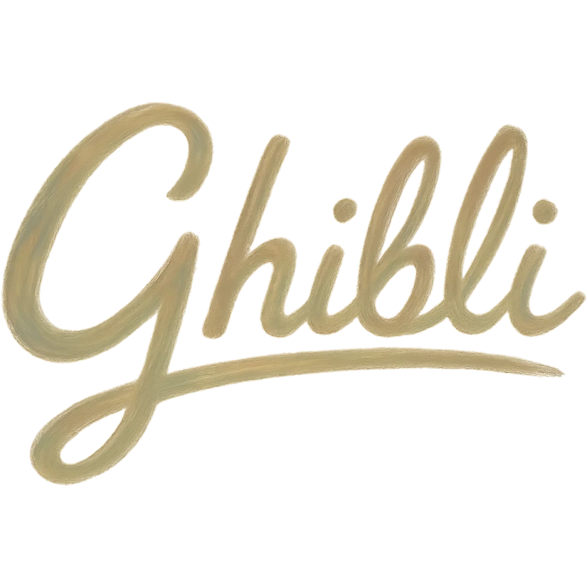 soft brush ghibli style digital signature emoji