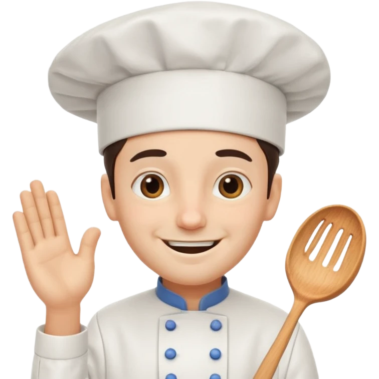 funny character with cook hat  emoji
