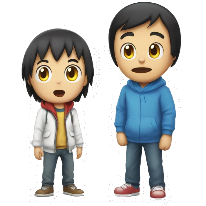 sonc vs doraemon emoji