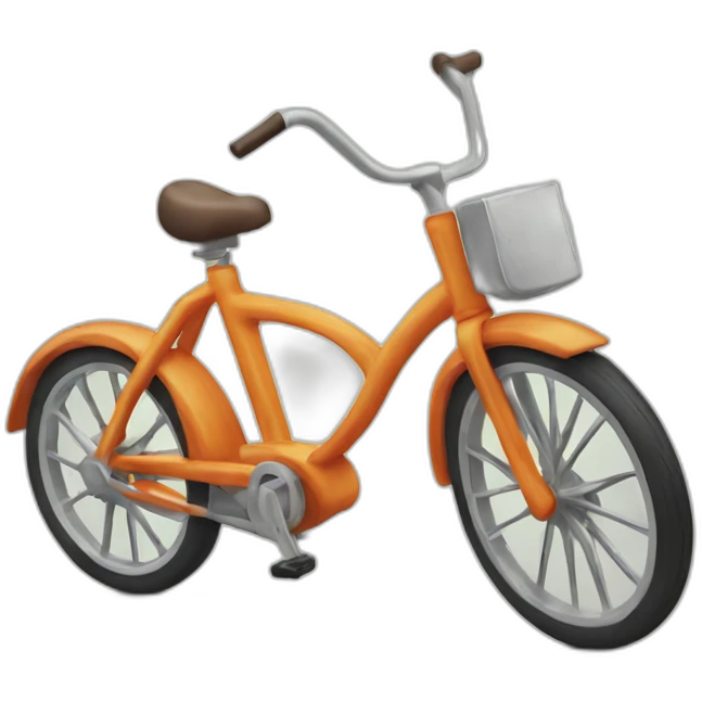 funky bike emoji