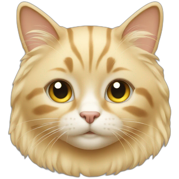 Cat with blondy hair emoji