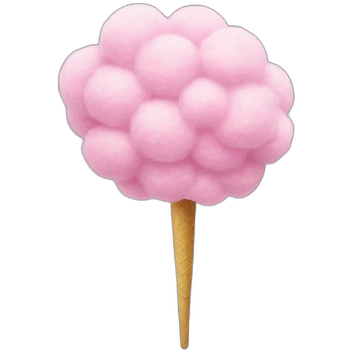 Cotton candy emoji