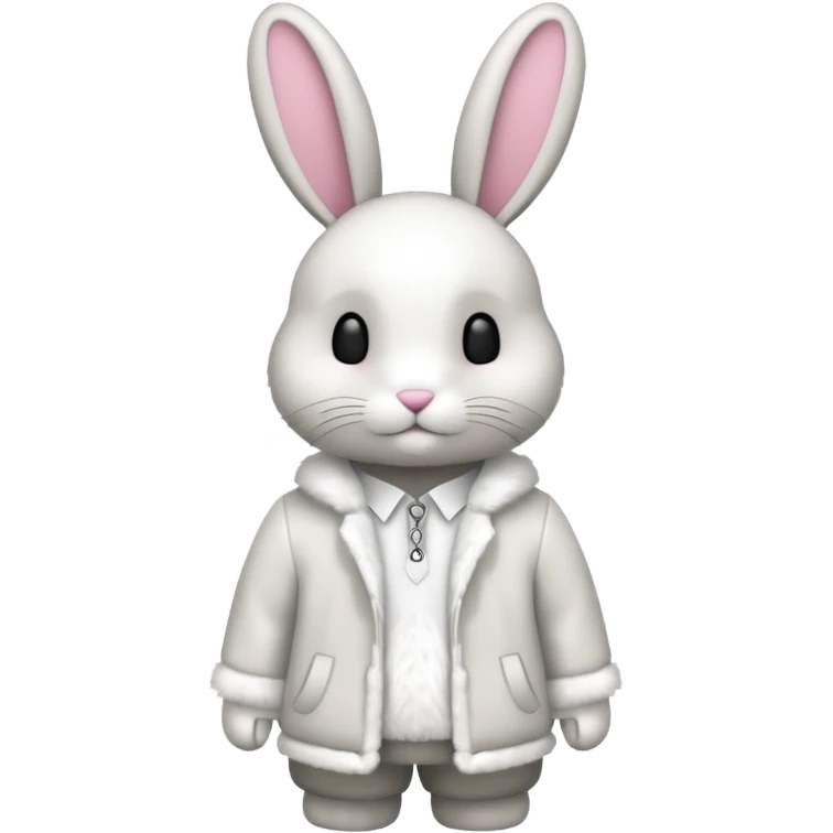 Make a bunny with classic roblox emoji