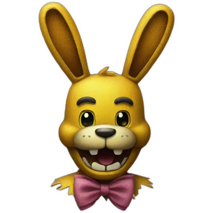 Spring bonnie emoji